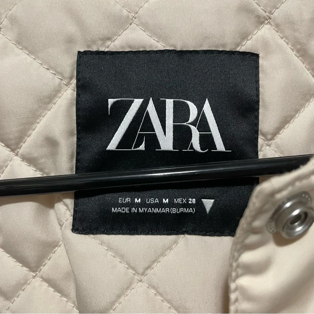 Zara cropped padded jacket NWT - Picture 6 of 7